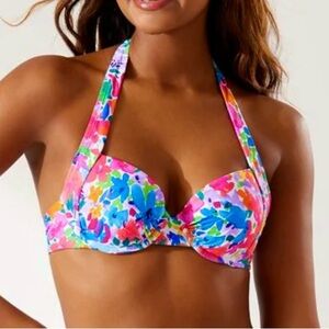 Tommy Bahama Watercolor Floral Underwire Cup Bra, 34D